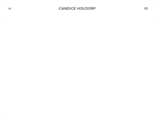 Tablet Screenshot of candiceholdorf.com